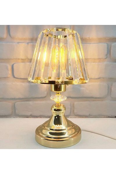 khaleesi Crystal Body Lampshade, Stone, Gold