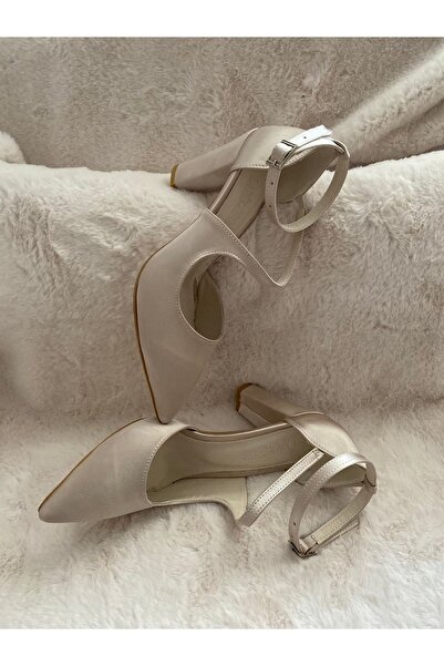 LADİESHOE Coated Thick Heel Women's Shoes
