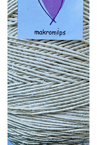 Makromİps PREMIUM 200g - SLIM SUPRA WAXED ROPE Macrame Brand Bag Runner, American Service Hobby Hand Organ Rope