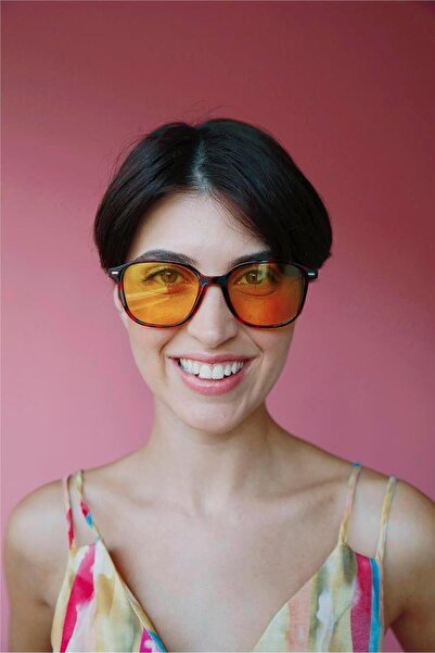 Bilge Karga Louis Leopard Yellow Sunglasses