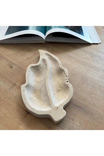 LİSPERA وعاء الوجبات الخفيفة من ورق الترافرتين الرخامي