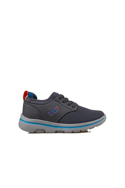 Trend Adımlar Smoke Colored Children's Sneakers - Light and Elastic Faylon Memory Foam