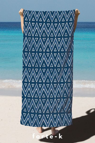Fortek Home King Size 75*150 CM Beach Towel - Summer