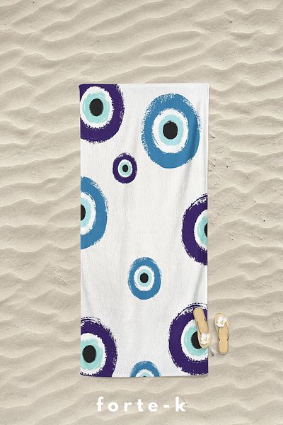 Fortek Home King Size 75*150 CM Beach Towel - Summer