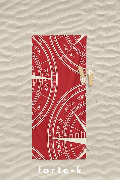 Fortek Home King Size 75*150 CM Beach Towel - Summer