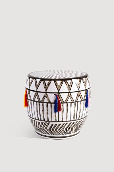 LAST TOUCH INTERIORS Seramik Tabure No:6