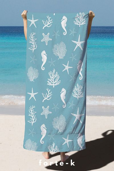 Fortek Home King Size 75*150 CM Beach Towel - Summer