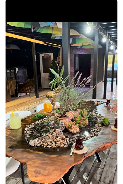 Ender Ahşap Ahşap akvaryum masa