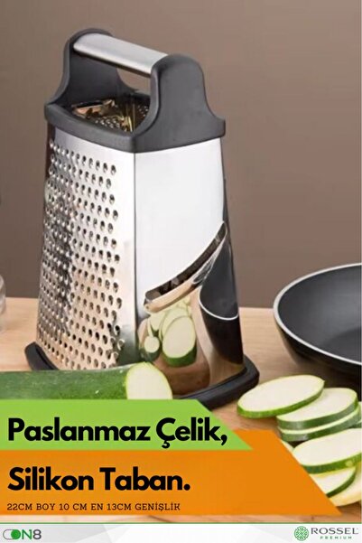 Rossel Premium Siyah Lüx XXL Rende Büyük-1294B