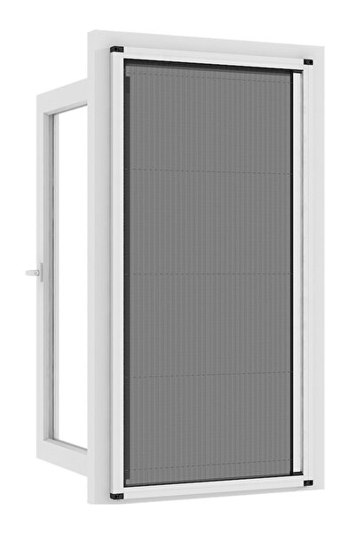 NOFLY Ince Seri Plise Sineklik Kapı Pencere Boyalı (90*220)
