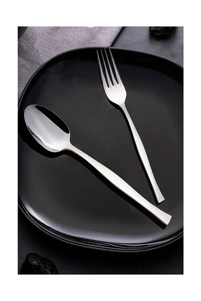 Nehir Elegant Simple 72 Piece Fork Spoon Knife Set