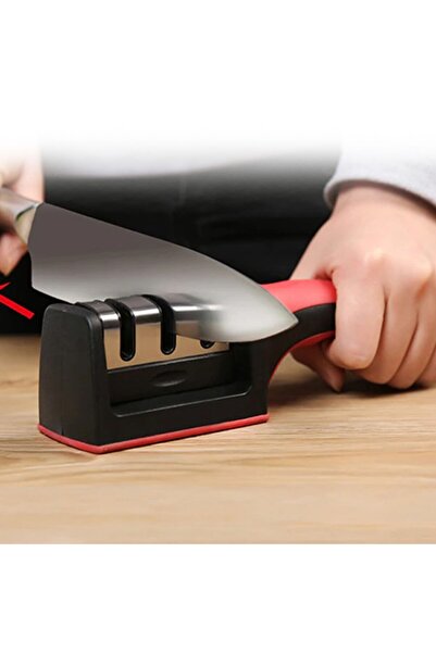 goodpag Profesyonel Bıçak Bileyici 3 Açılı Elmas El Bıçakları Bileme