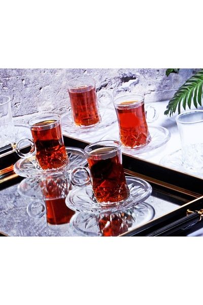 Kosova Glass 6-Piece Tea Set 0107