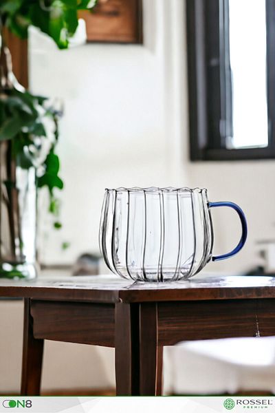 Rossel Premium Costal Color 400 mlGlass Mug 12428