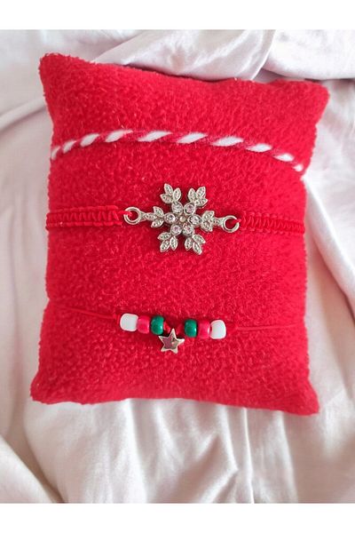 Nino Store New Year's Themed 3-Piece Gift Macrame Braided Bracelet