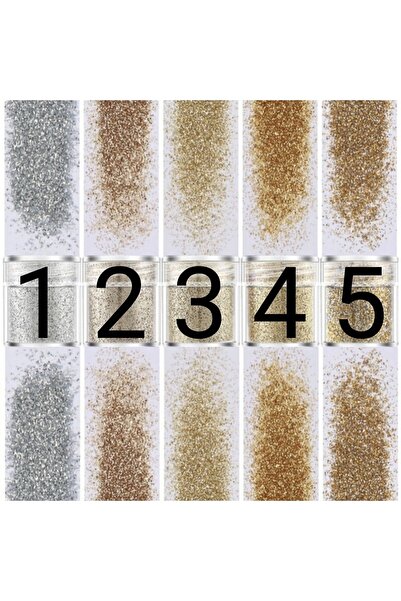 Beauty Box Ipek Kirpik Sim 3.stil Açık Altın Sarısı Kirpik Lash Işıltılı Makyaj Nail Art Kalıcı Oje Göz Makyajı