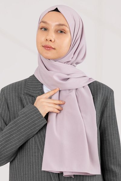 hijabchi Imported Medina Silk - Misty Purple