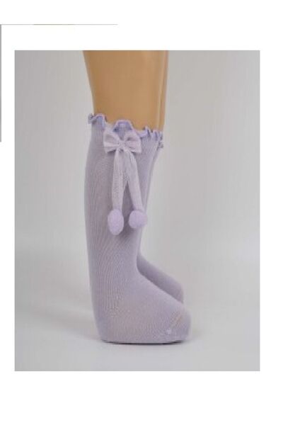 Katamino جوارب للركبة للفتيات الصغيرات مع إكسسوارات