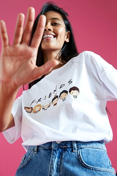 RUA WEAR Frıends Baskılı Tişört