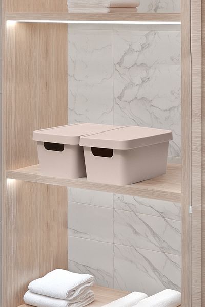 KORUCA 3.6 Liter Multi-Purpose 2-Piece Organizer Storage Container