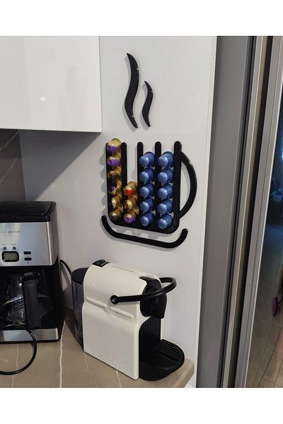 Nespresso Starbucks Compatible Coffee Cup - Capsule Holder and Organizer Model