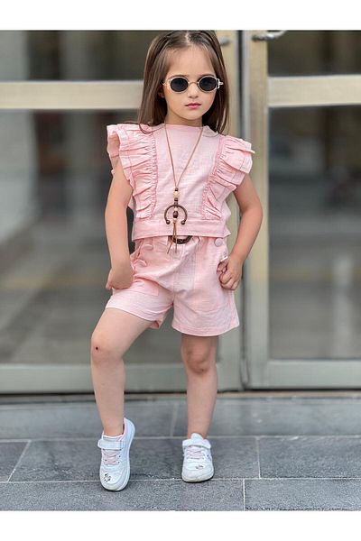 Bombicix Frilly Shorts Set for Girl