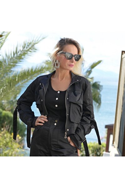 RE DESIGN Saten Görünümlü Ceket