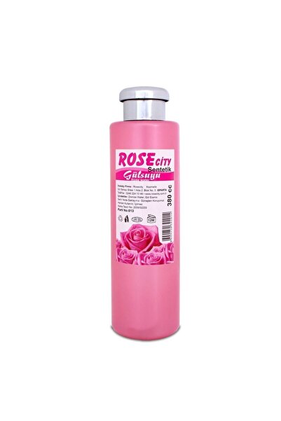 rosecity Sentetik Gülsuyu 380 Ml Gri Kapak