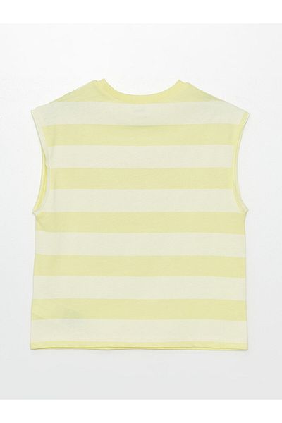 LC Waikiki Baby Boy Undershirt - LCW Crew Neck Printed