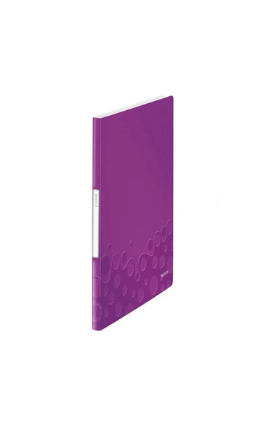 Leitz LEİTZ 4632 ACTİVE WOW SUNUM DOSYASI METALİK MOR 40LI
