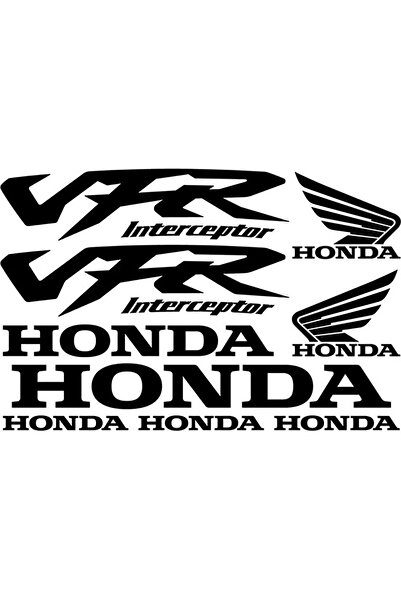 TSC مجموعة ملصقات Vfr Interceptor