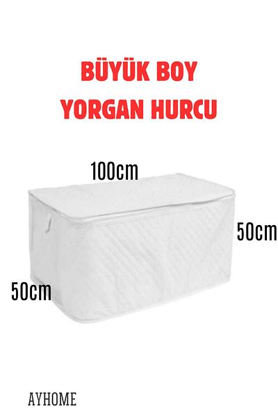 AYHOME White Color Hurç Dowry Items Buyuk Size Hurç Toy Storage Box Large Closet Organizer
