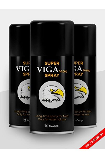 BayCazip 50 Bin Sprey 3lü Set