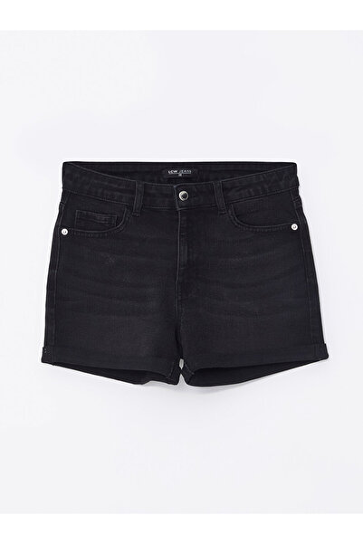 LC Waikiki Γυναικείο τζιν σορτς LCW στενή εφαρμογή