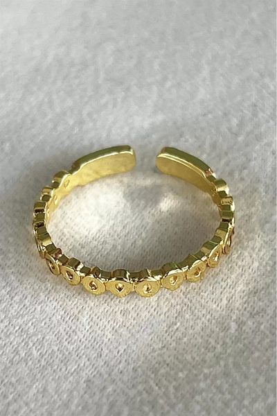 Only Vogue 2 Years Warranty - Metal Adjustable Certified Ring