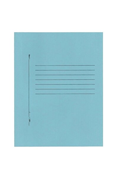 Genel Markalar ALEMDAR MAVİ TELLİ TAM KAPAKLI LÜKS KARTON DOSYA