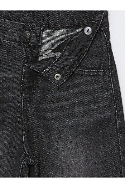 LC Waikiki LCW chlapecké džínové šortky - základní model s elastickým pasem