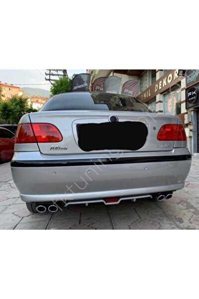 Universal Zg Fiat Albea Difüzör Arka Tampon Eki 4 Egzoz Çıkışlı