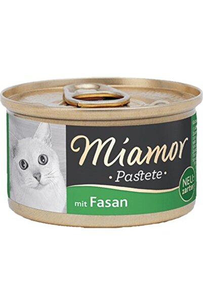 Miamor Pastete Kedi Maması Sülünlü 6x85gr 12 Adet