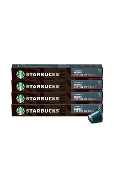 Starbucks Düvenci بالجملة Decaf Espresso Roast كبسولة قهوة 4 عبوات