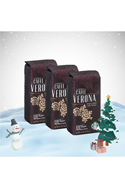 Starbucks Yılbaşı Paketi Verona Çekirdek Kahve 250 Gr X 3
