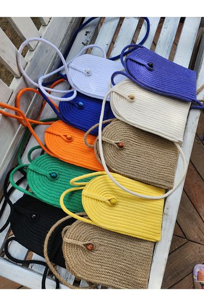 Yektayla Handmade phone bag, straw bag, phone accessory