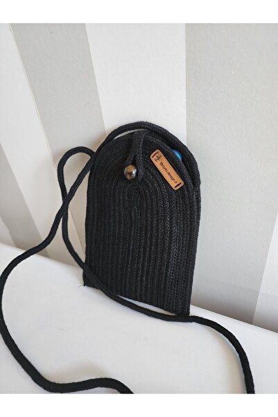 Yektayla El yapımı telefon çantası , hasır çanta , telefon aksesuarı