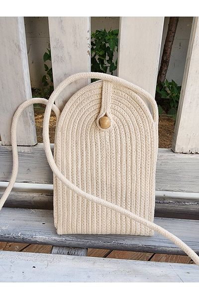 Yektayla Handmade phone bag, straw bag, phone accessory