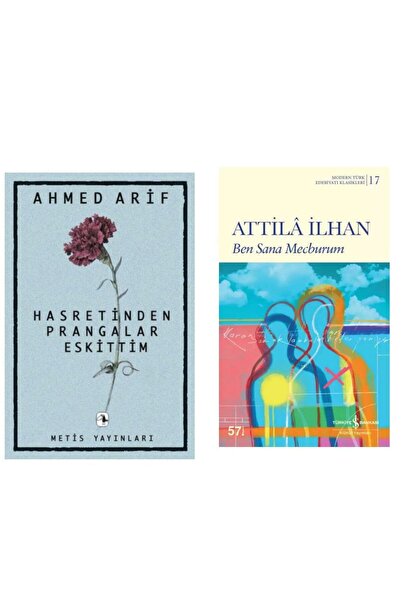 Metis Yayınları Hasretinden Prangalar Eskittim - Ahmed Arif - Ben Sana Mecbur...