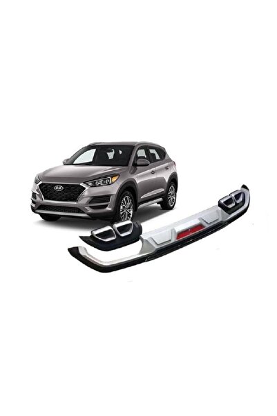 Niken Hyundai Tucson Uyumlu Arka Tampon Koruma Difüzör 2018- 2021