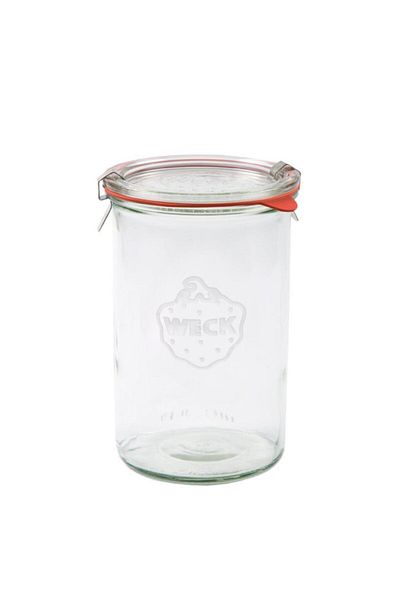 Weck 1000 ml Glass Storage Jar 2 Pieces