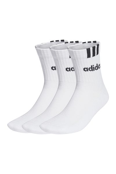 adidas C 3S LIN 3P - Set de șosete sport albe