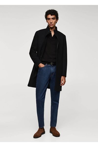 MANGO Man Chelsea Boots - Suede Leather