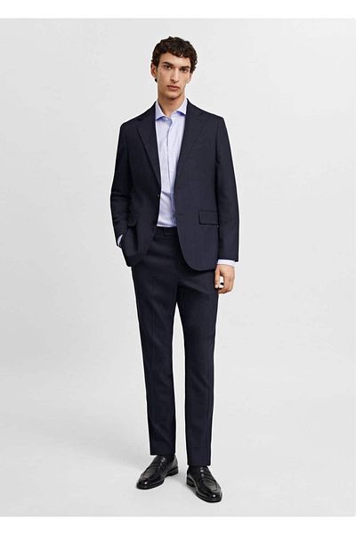 MANGO Man Košile slim fit obleku